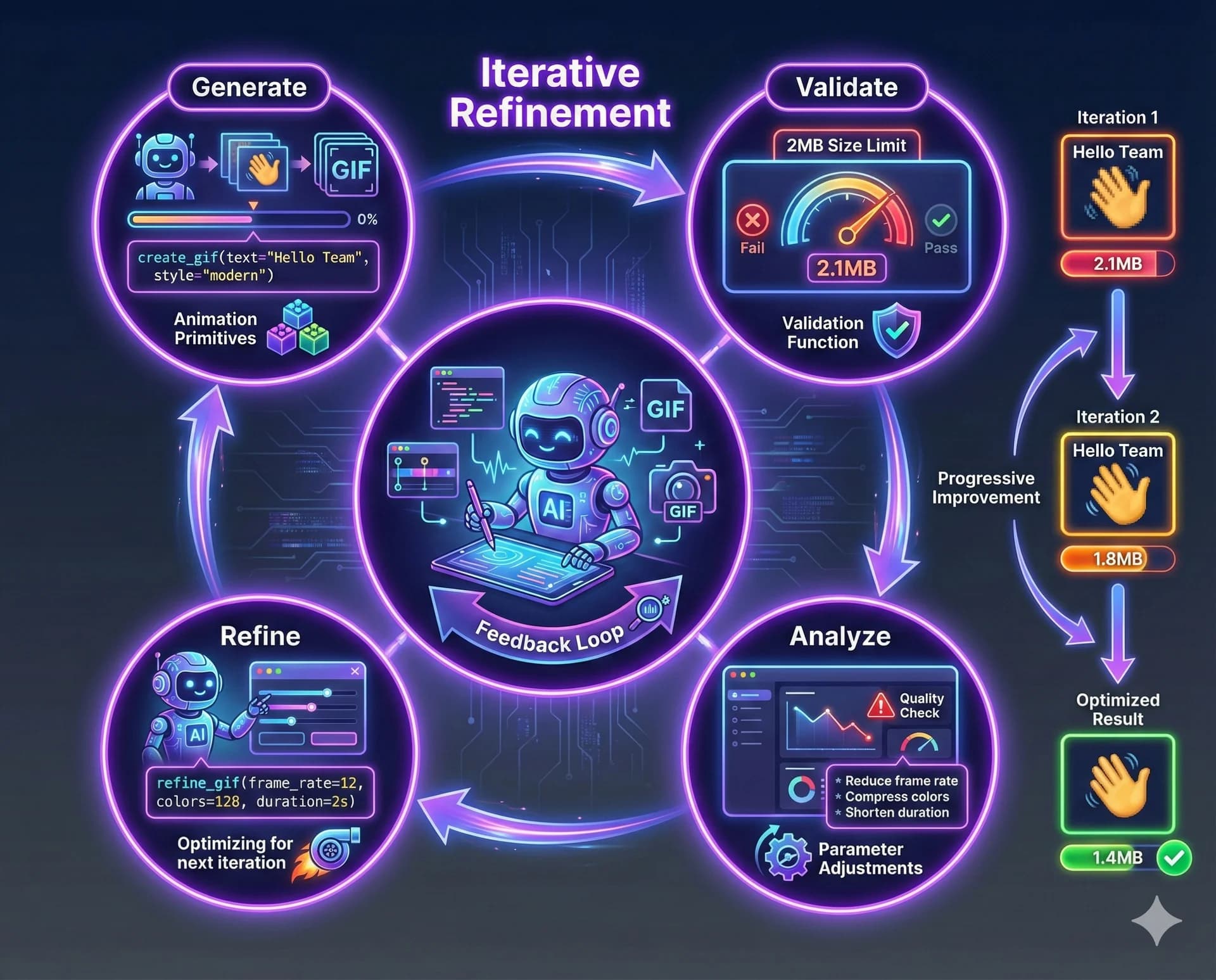 Seeing Skills Work: The Slack GIF Creation Pattern